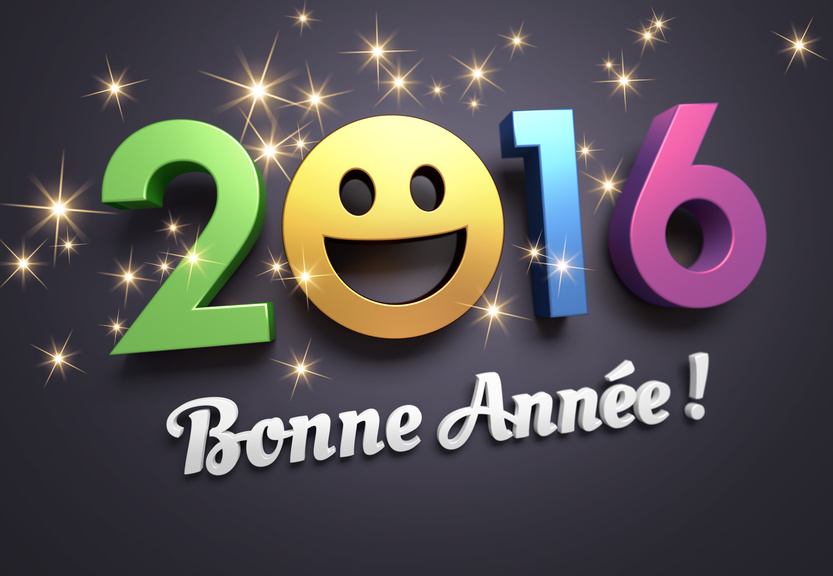 Beaucoup de sourires en 2016 ! Bonne Année !